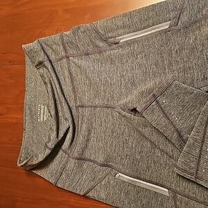 Womans Athleta rainier heathered tights XS